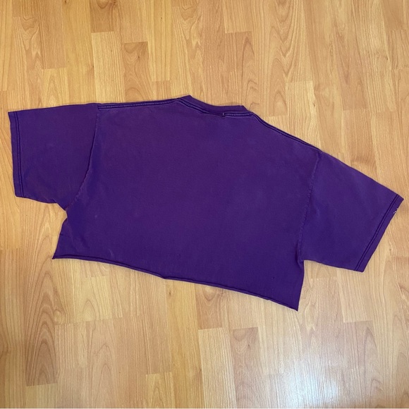 Vintage Disney Men’s Goofy Walt Disney World Logo Distressed Crop Top Size XL - Picture 2 of 10